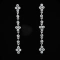 Paire de pendants diamants
