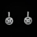 Paire de pendants diamants