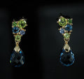 Pendants d'oreilles composition