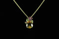 Pendentif citrine