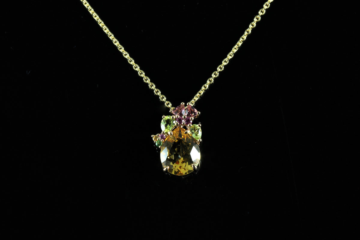 Pendentif citrine