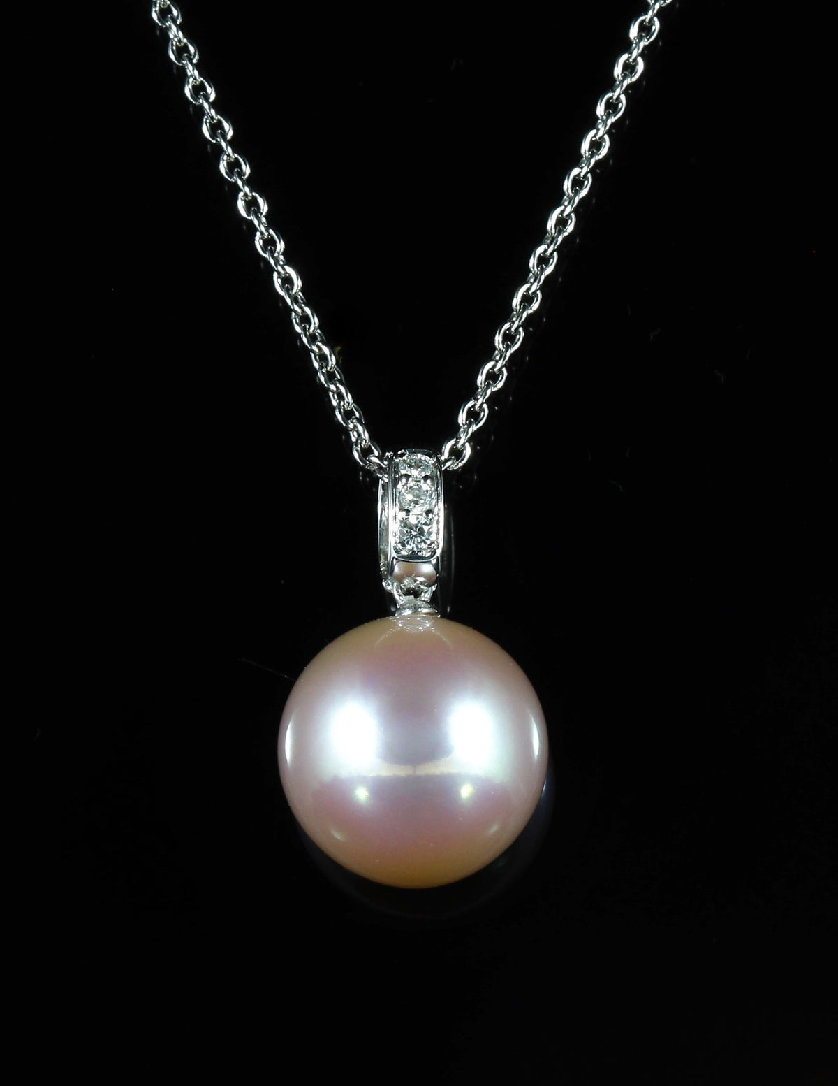 Pendentif Perle rose