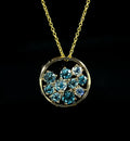 Pendentif sac de billes Isabelle Langlois