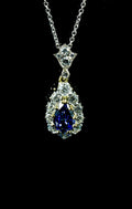 Pendentif Saphir