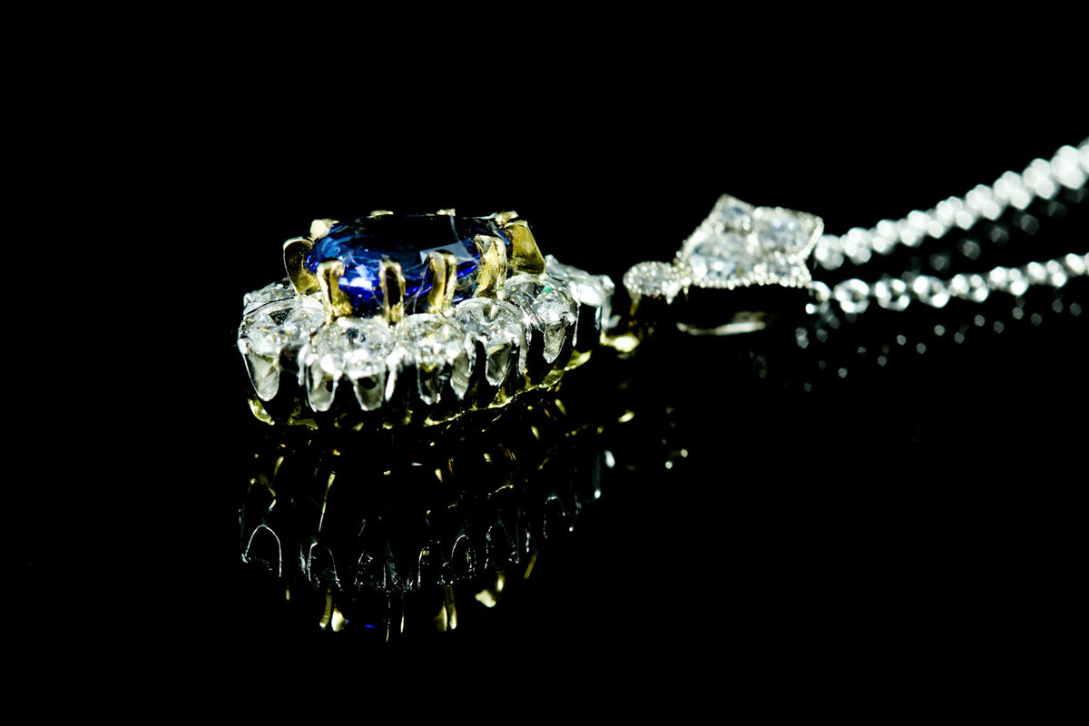 Pendentif Saphir