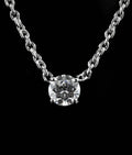 Pendentif solitaire diamant