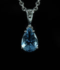 Pendentir Aigue Marine