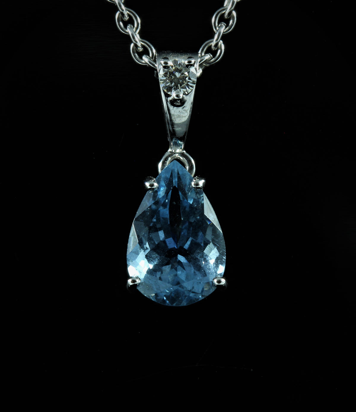 Pendentir Aigue Marine
